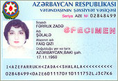 Azerbaijan ID card