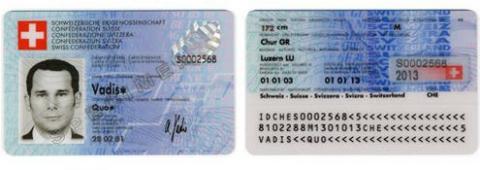Swiss identity card